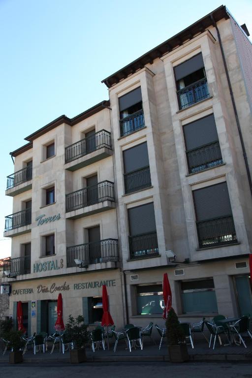 San Leonardo de Yagüe Hostal Torres מראה חיצוני תמונה
